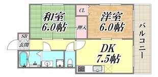 サンハイツヴィレッジ3の物件間取画像